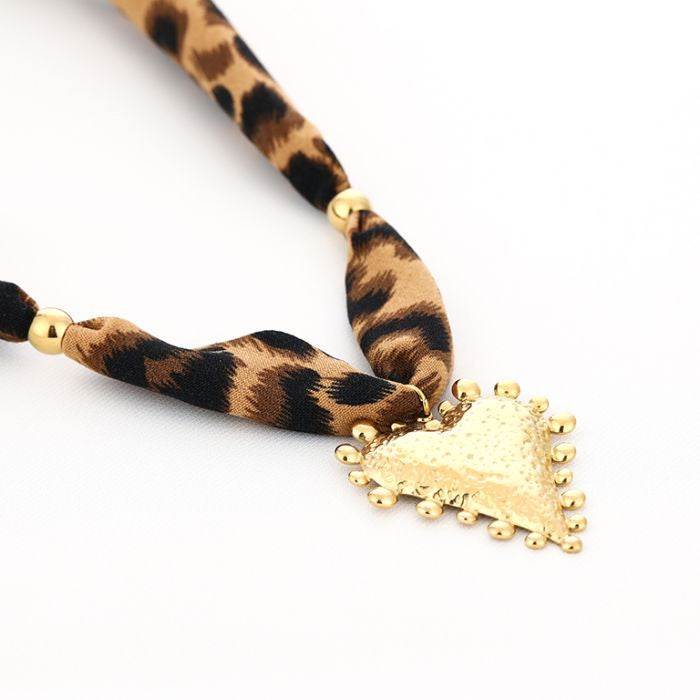 Savannah heart ketting