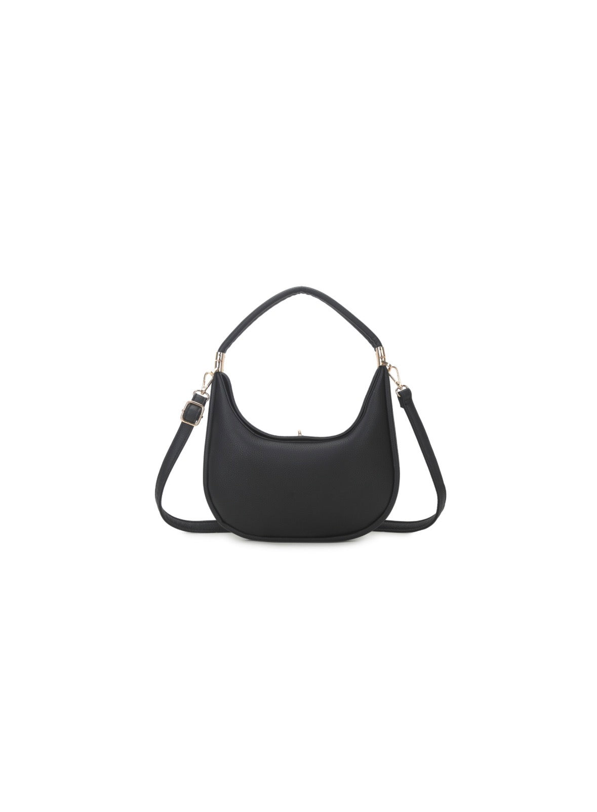 Half moon bag - black