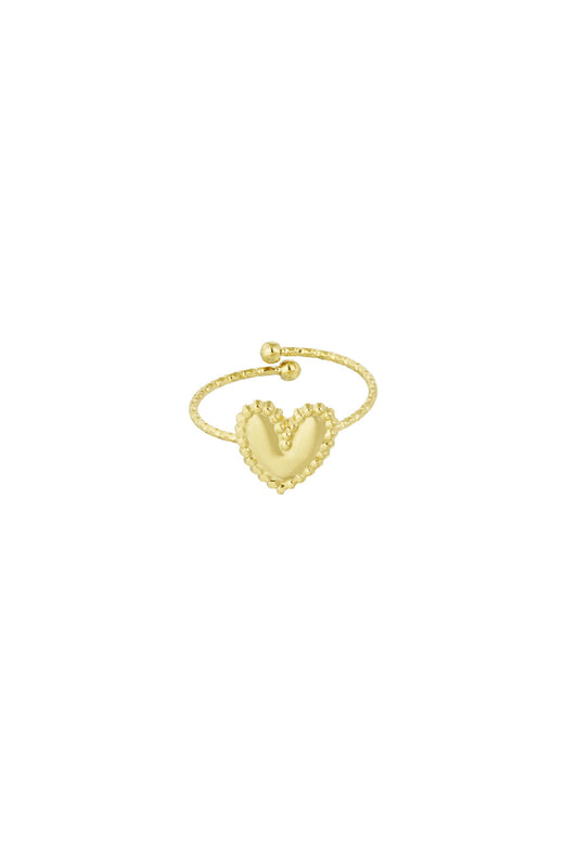 Lover girl ring - goud