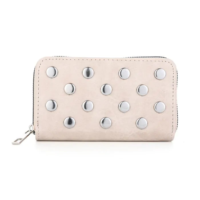 Studs portemonnee- beige