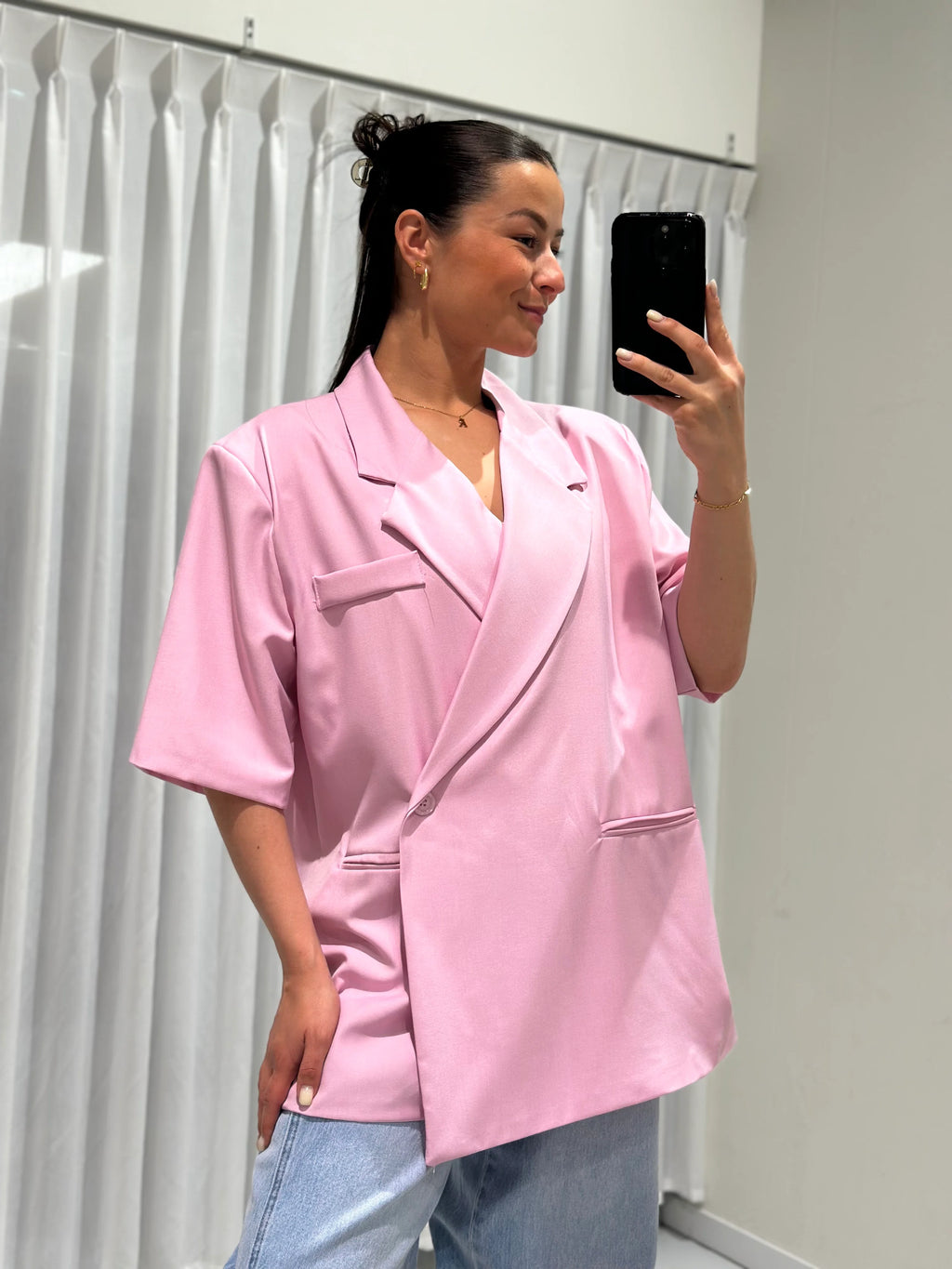 Hanny blazer pink