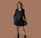 Glitter short - zwart