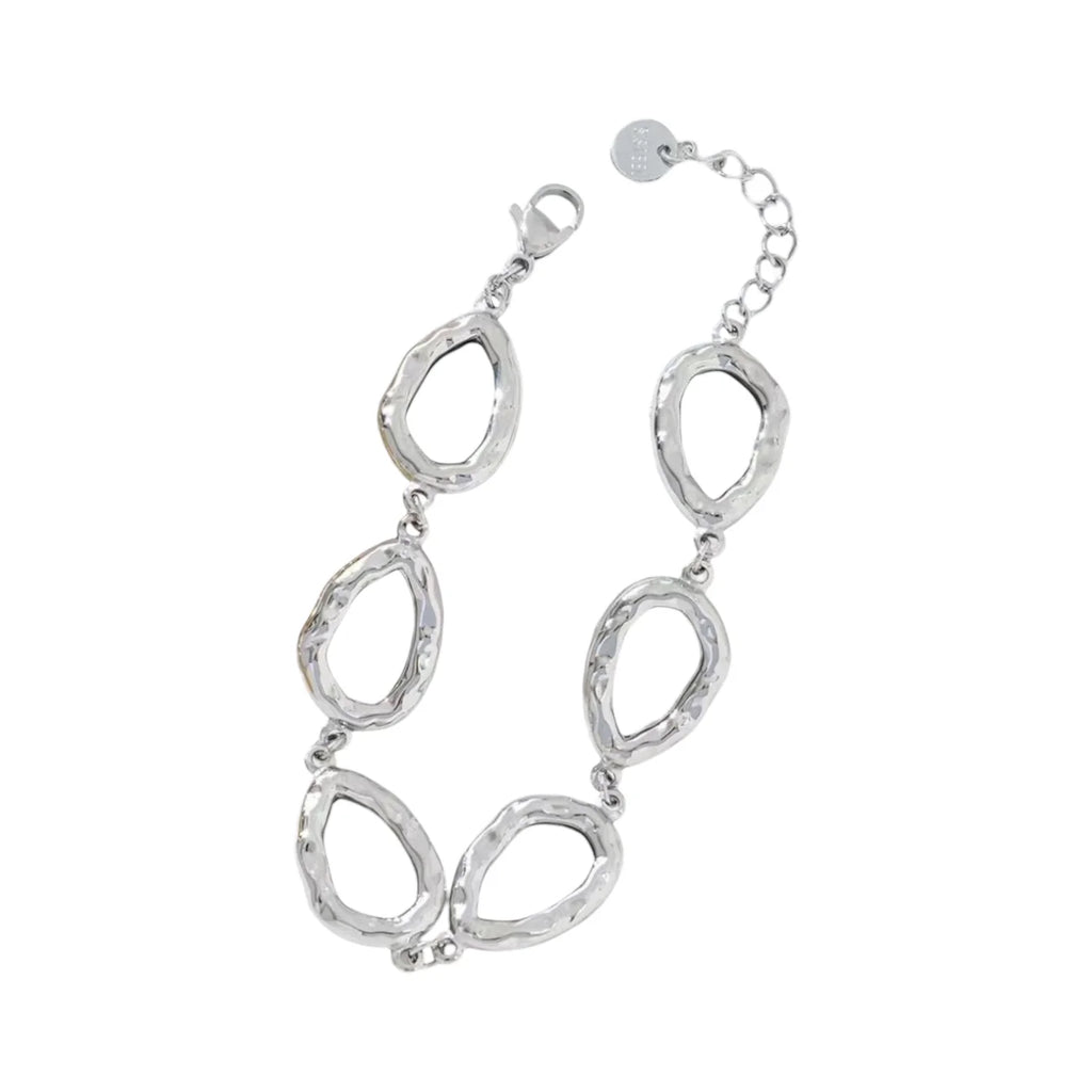 Spikey oval armband
