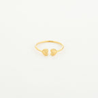 Vintage hartjes ring