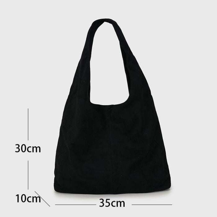 Mila Suede Bag - black