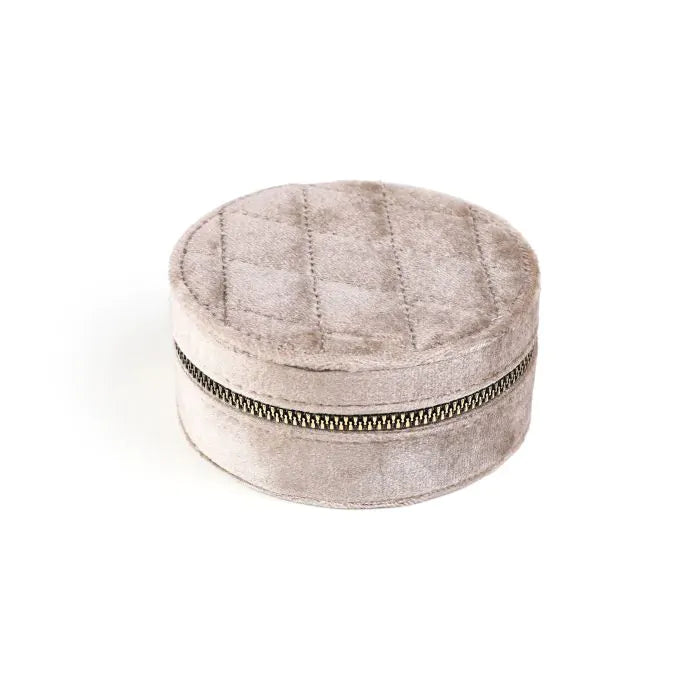 Velvet sieradendoosje - khaki