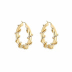Boho hoops - goud