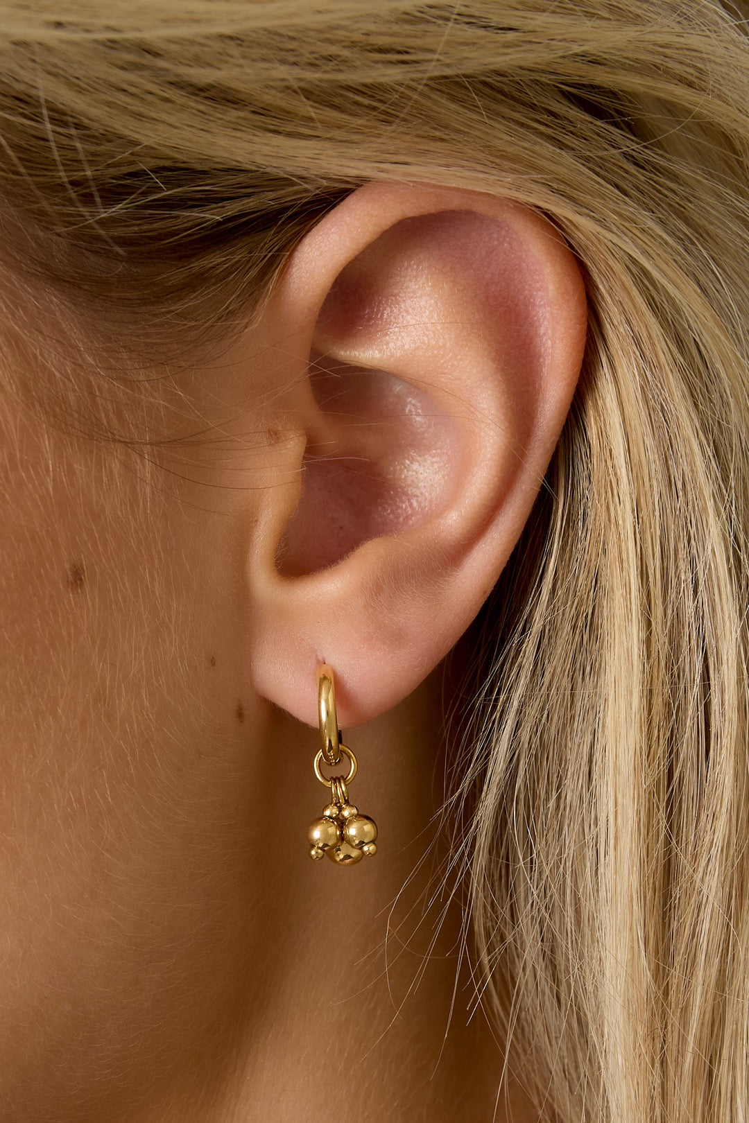 Three drops oorbellen