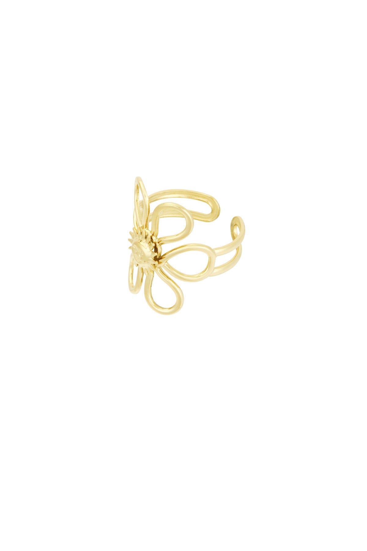 Sunflower ring - goud