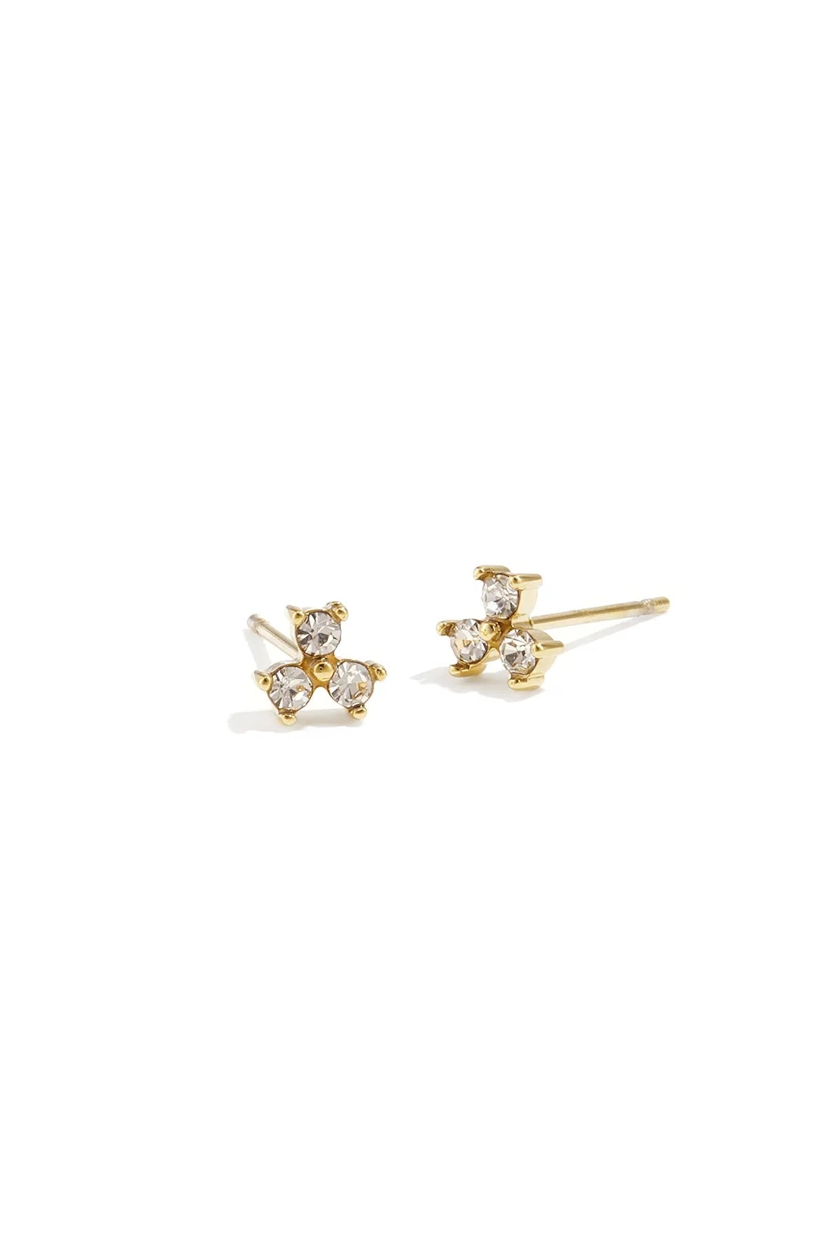 Triple Sparkle Studs