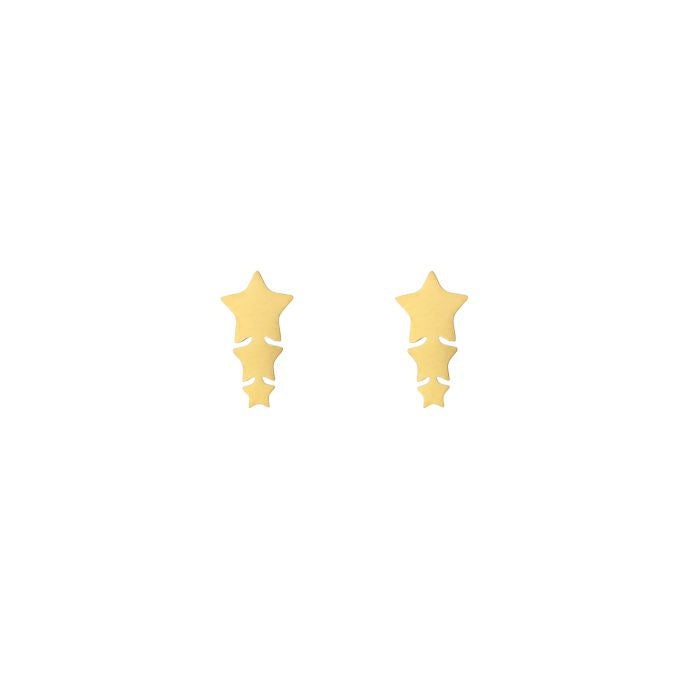 Stars studs - goud