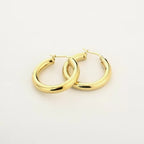 Statement hoops - goud