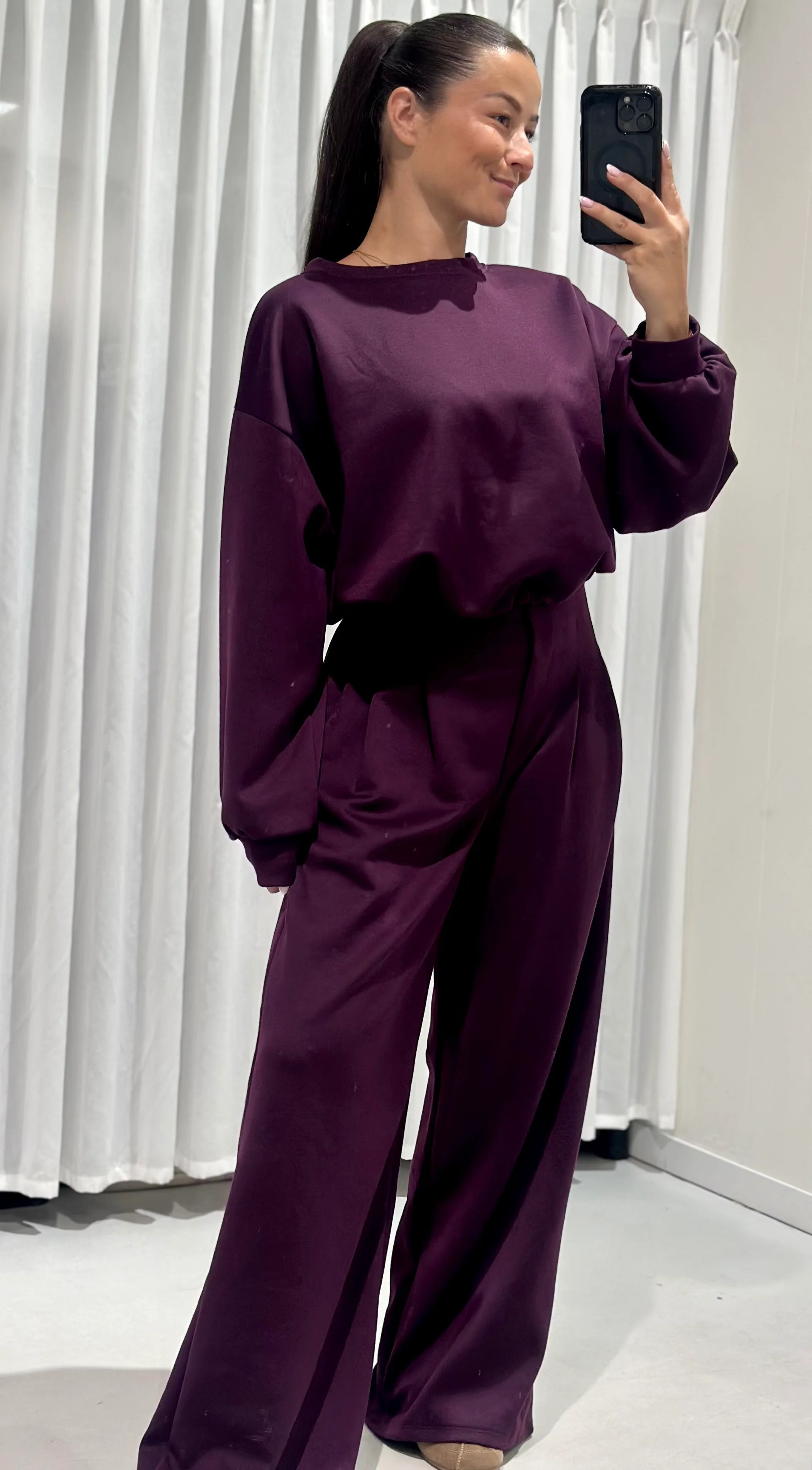 Scarlett 2 piece set - burgundy