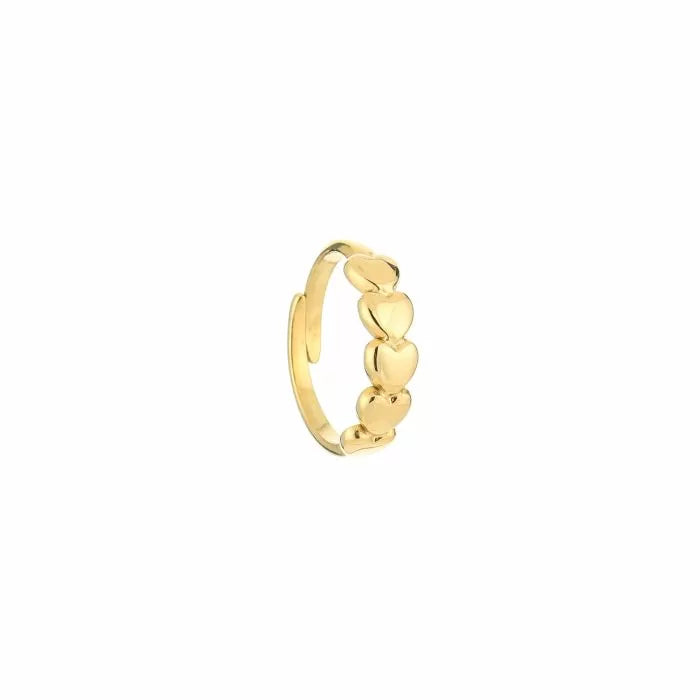 Love circle ring - goud