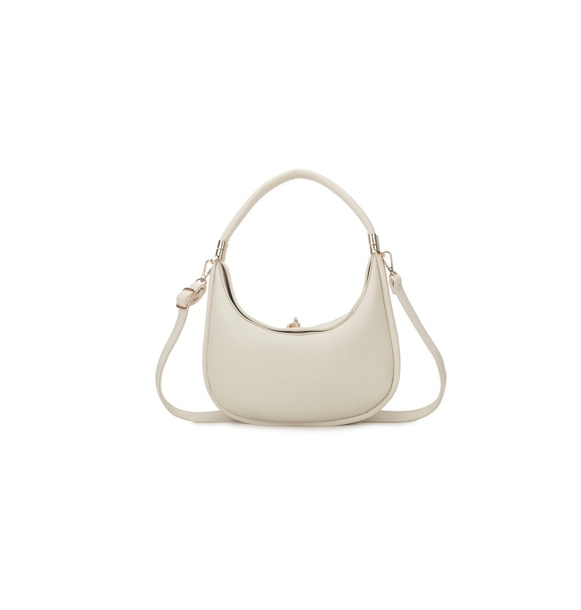 Half moon bag - beige