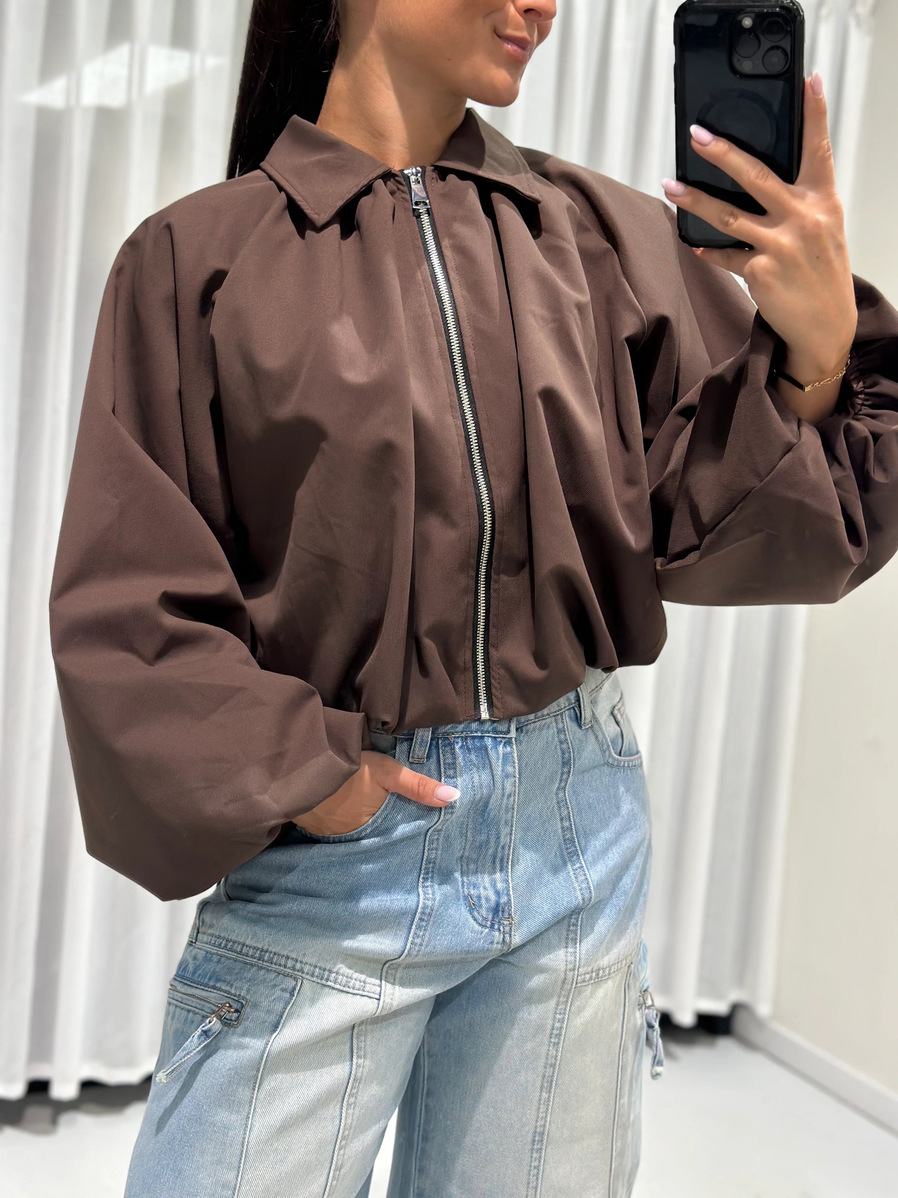 Lucy jacket - brown