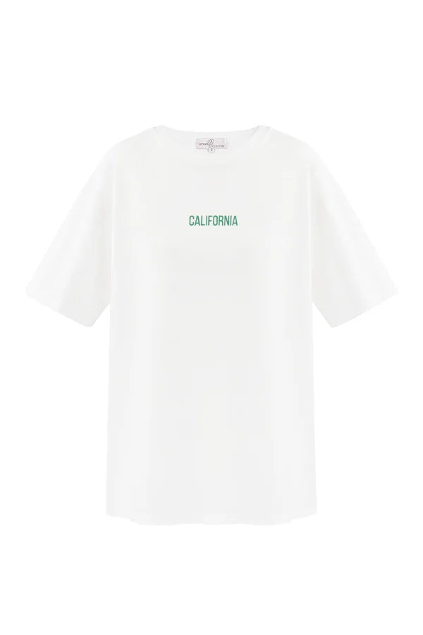 T-Shirt California - wit