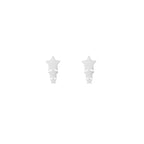 Stars studs - zilver