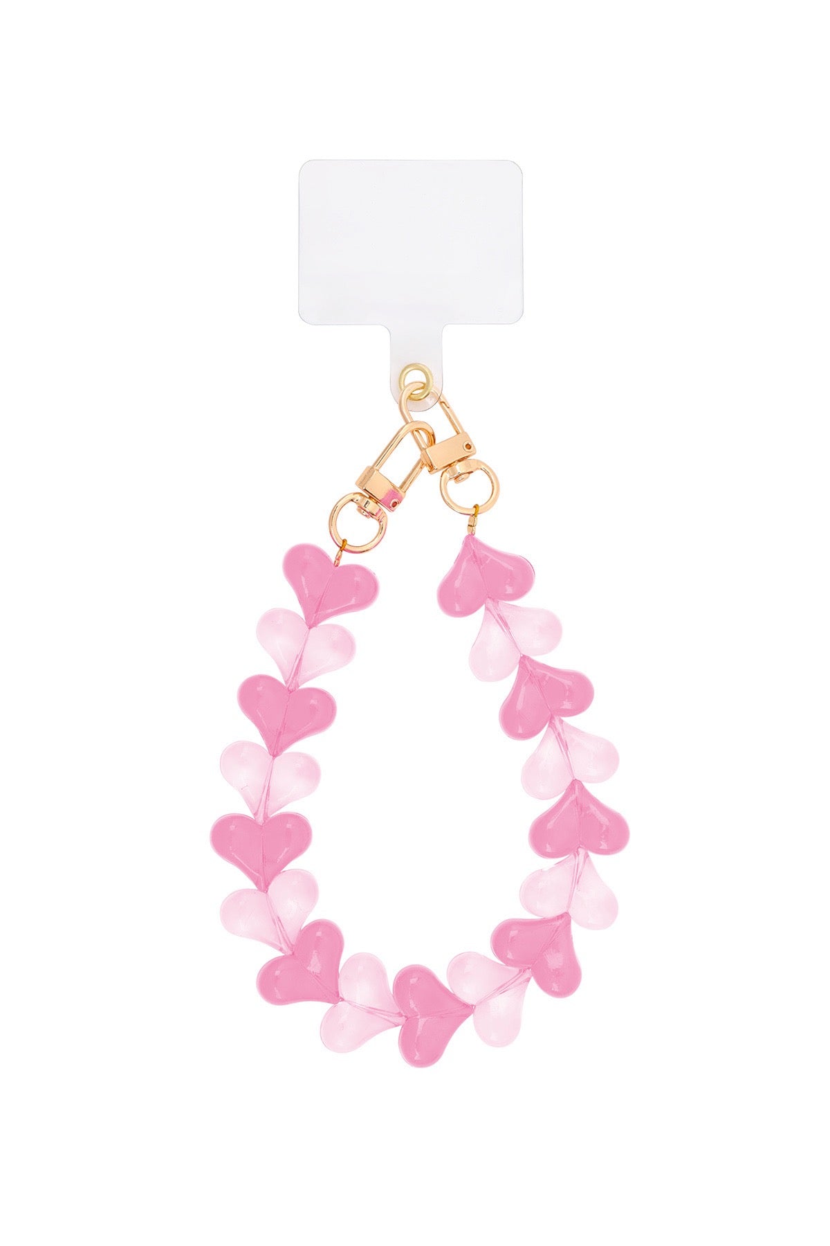 Hartrij telefoonkoord - pink