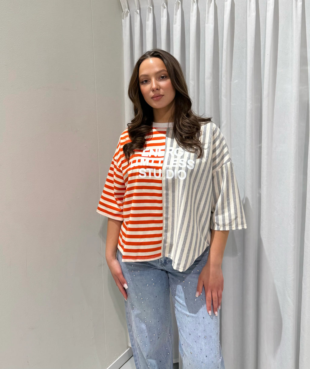 Sophia tee orange