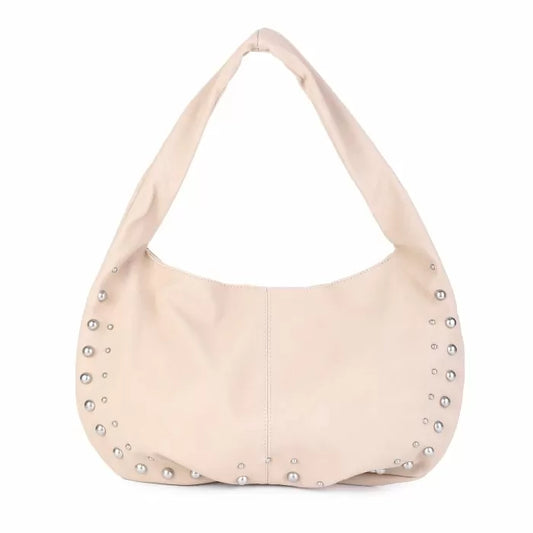 Lea stud tas - beige