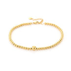 Kralenballetjes enkelbandje