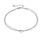 Basic hartje enkelbandje