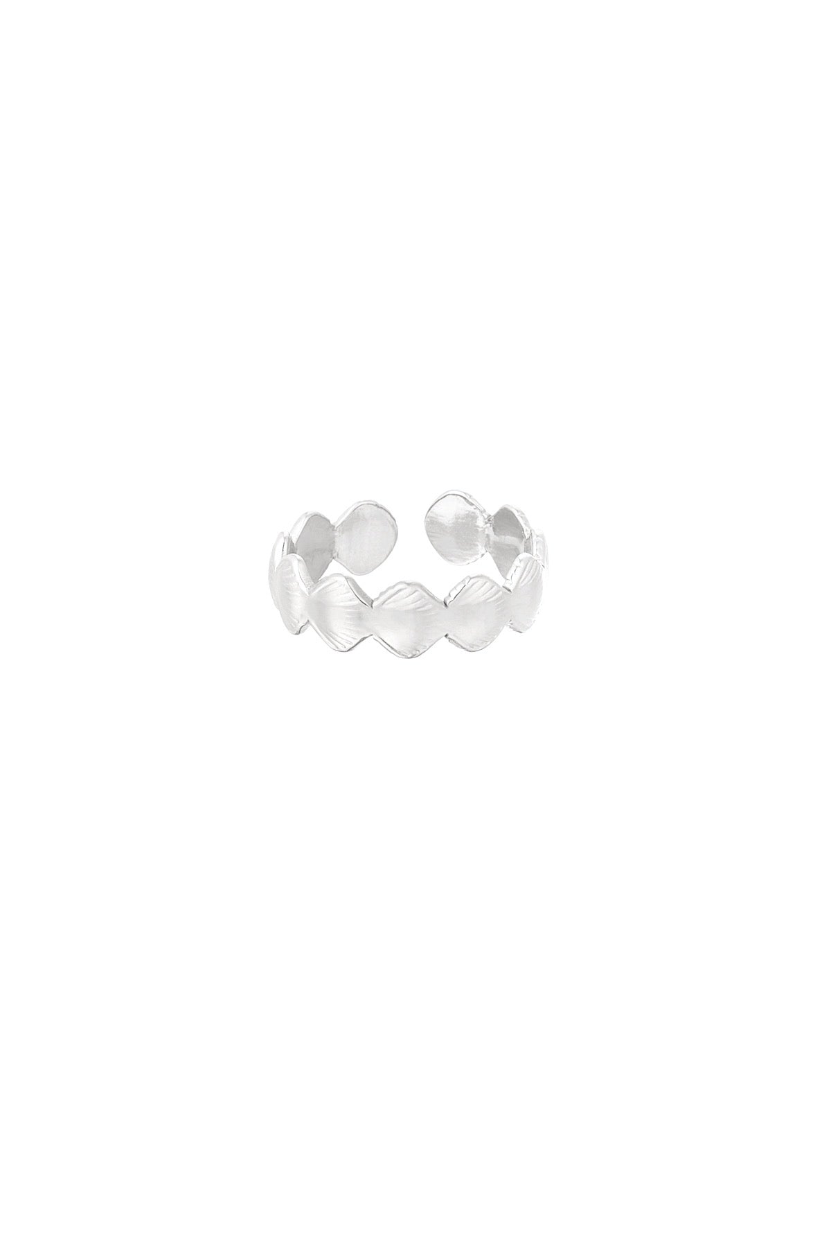 Shell soul ring - zilver