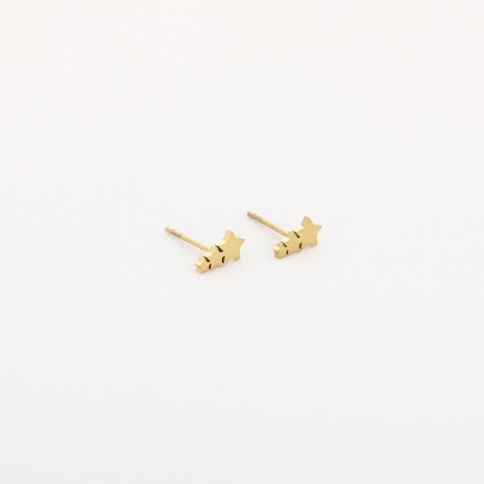 Stars studs - goud