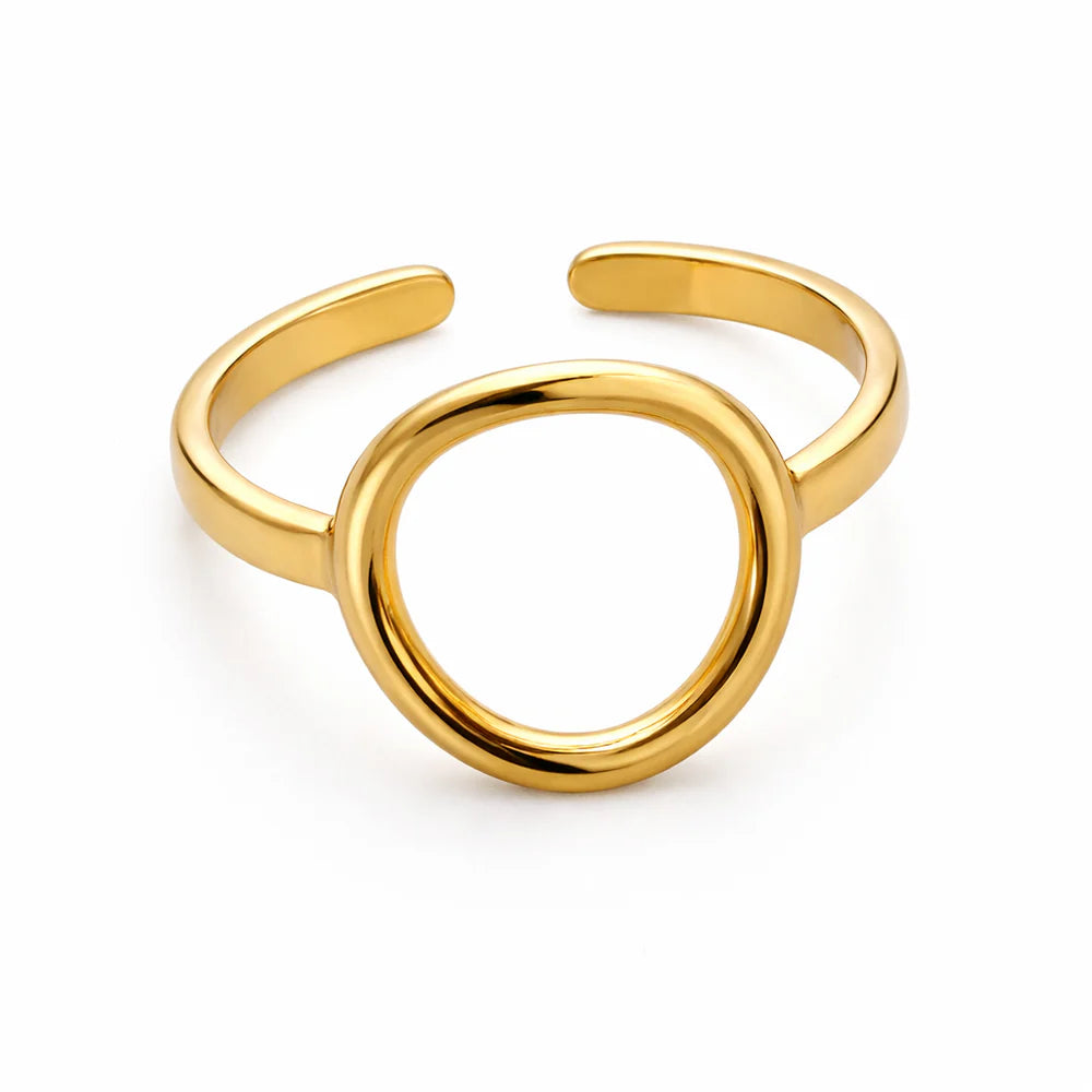 Open circle ring