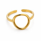 Open circle ring