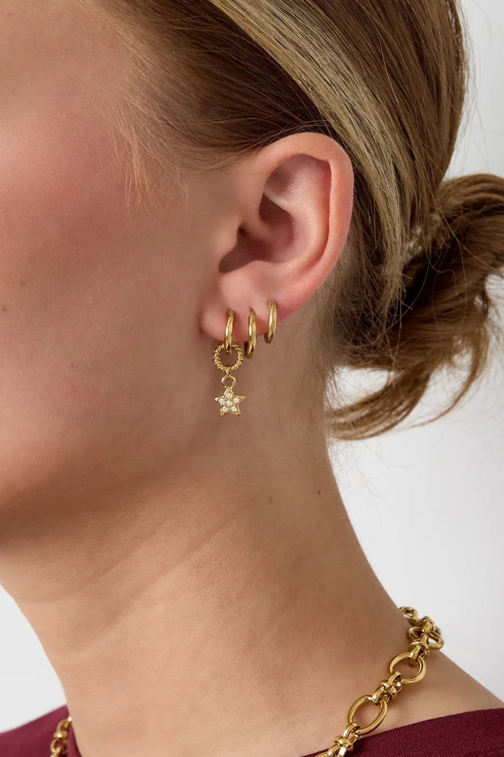 Twinkle star oorbellen