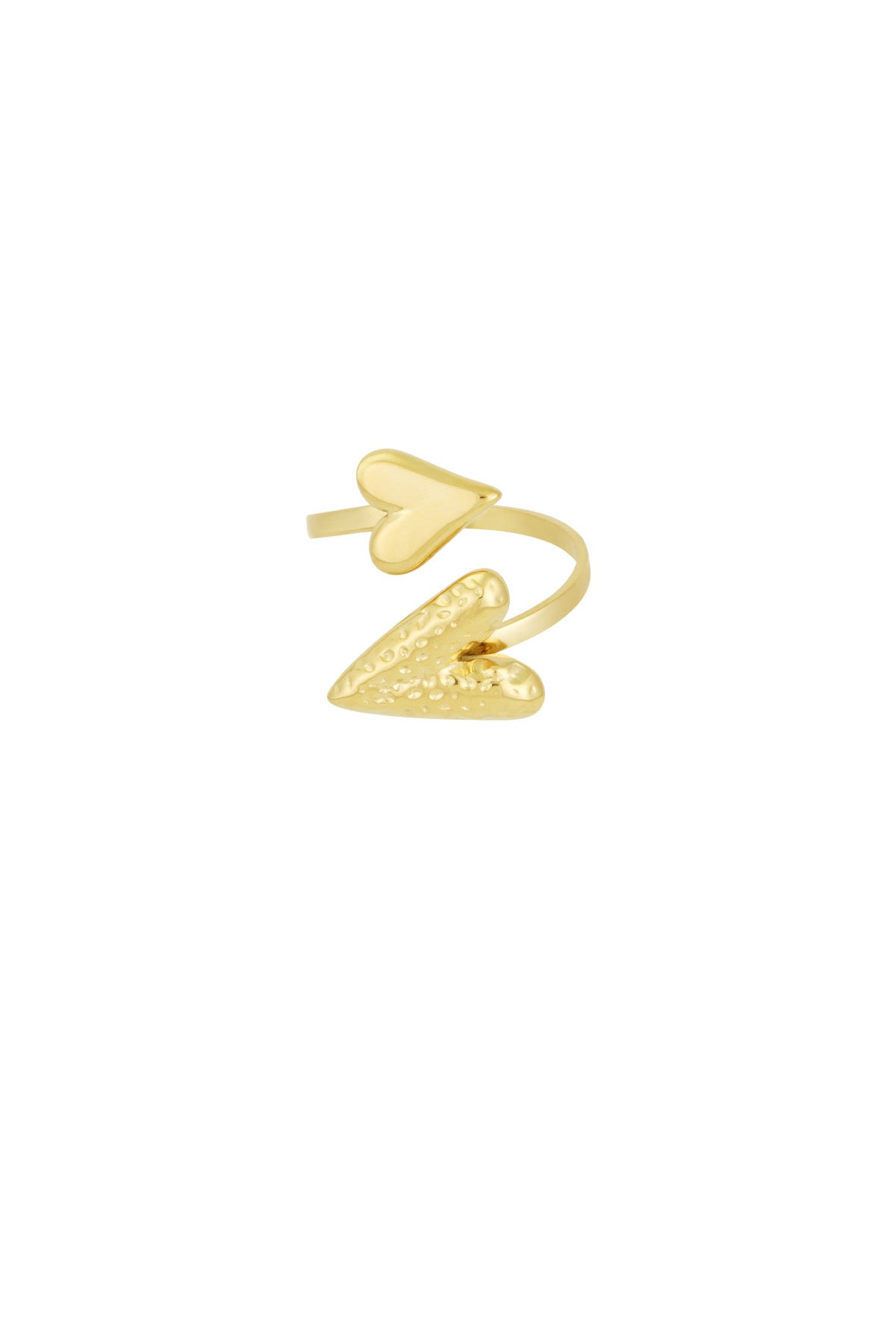 Dual affection ring - goud