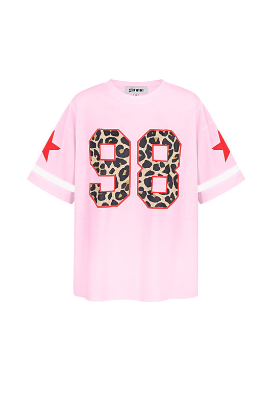 Sporty girl T-Shirt - roze