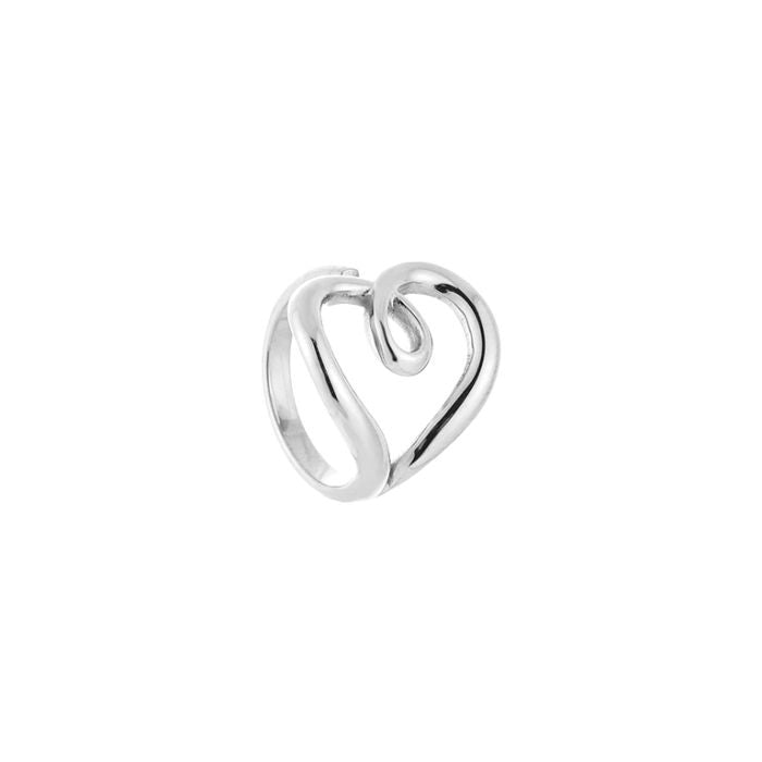 Swirl of love ring