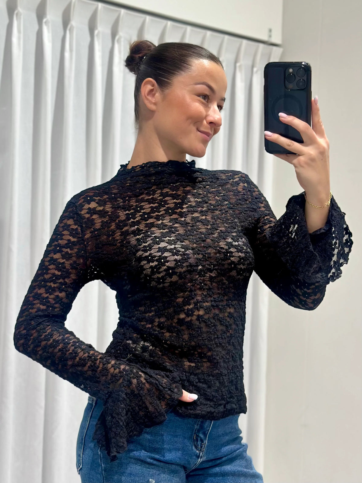 Davina top - black