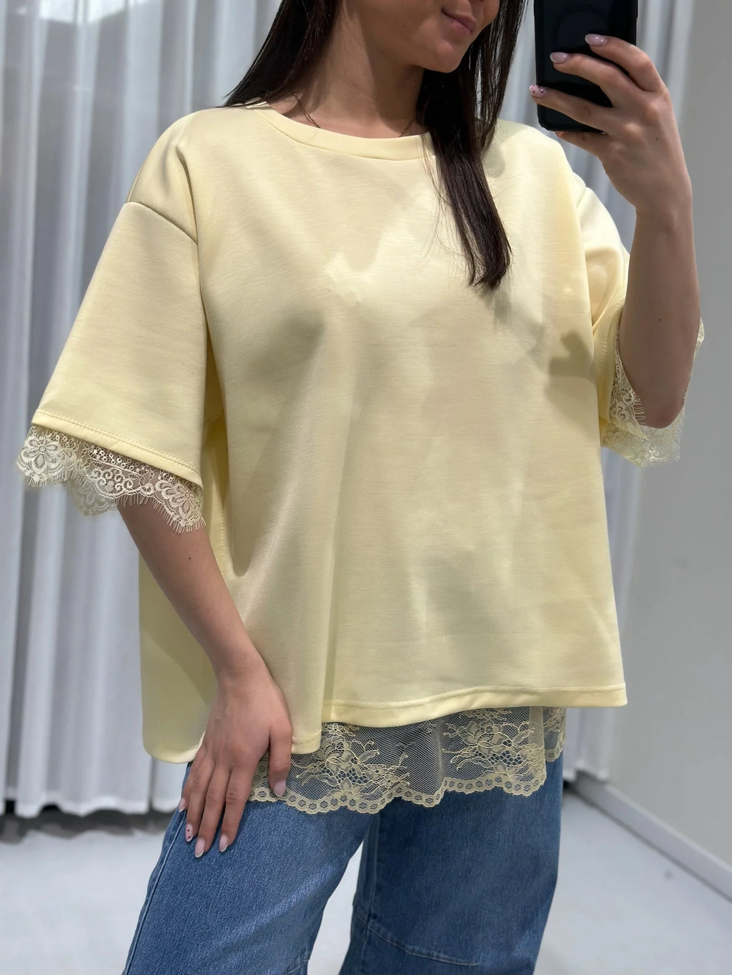 Daisy top - yellow