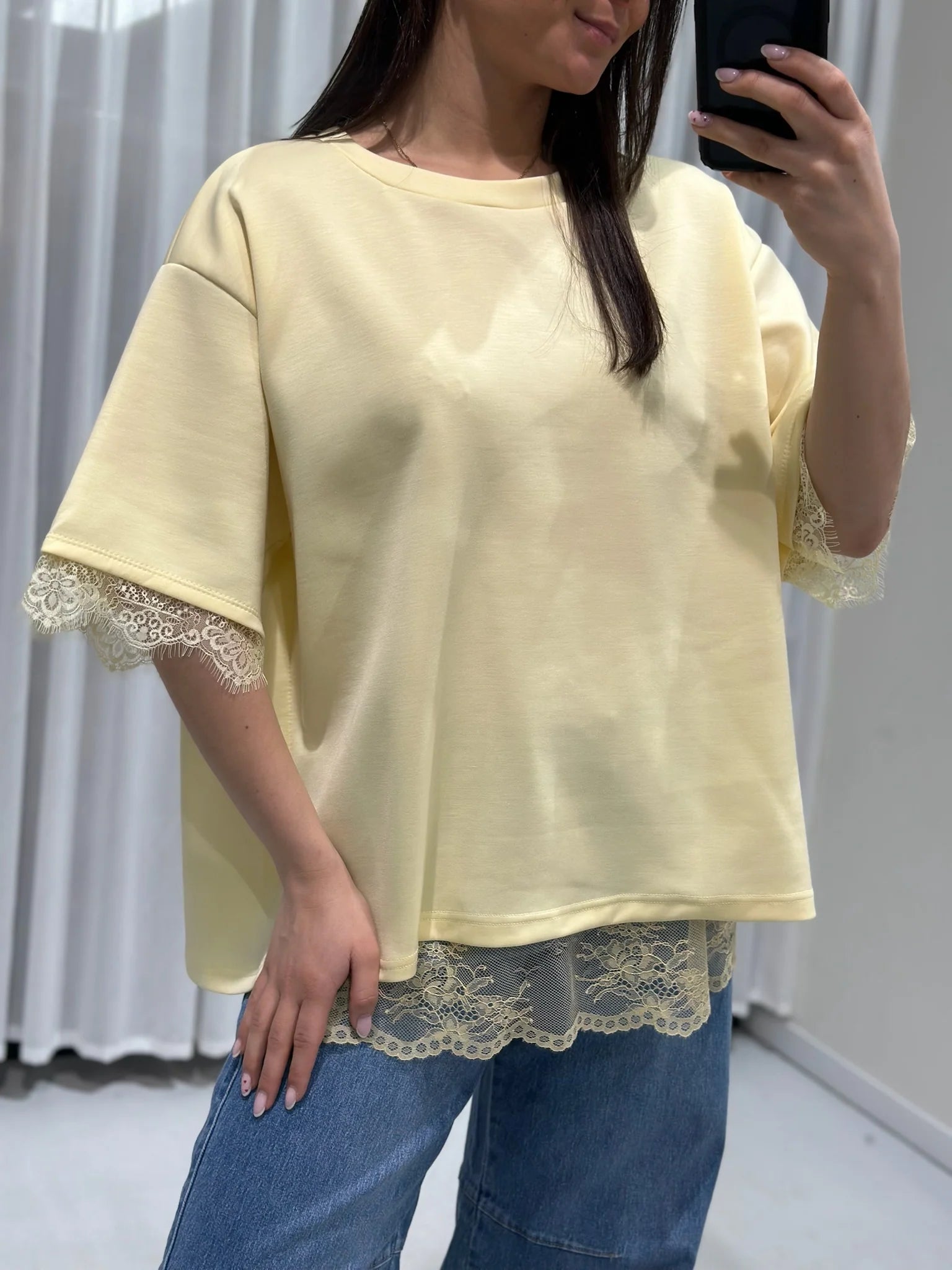 Daisy top - yellow