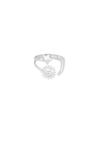 Day & night ring - zilver