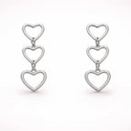 Trips hearts oorbellen