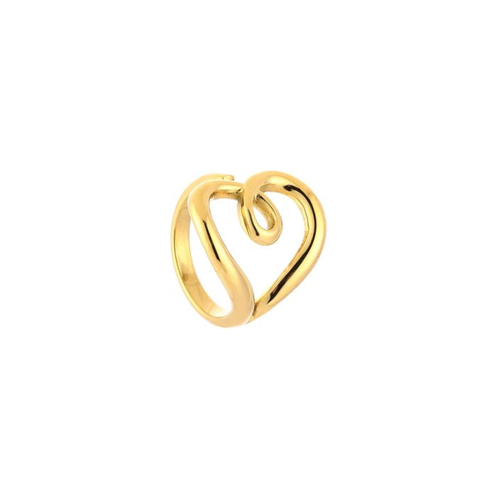 Swirl of love ring