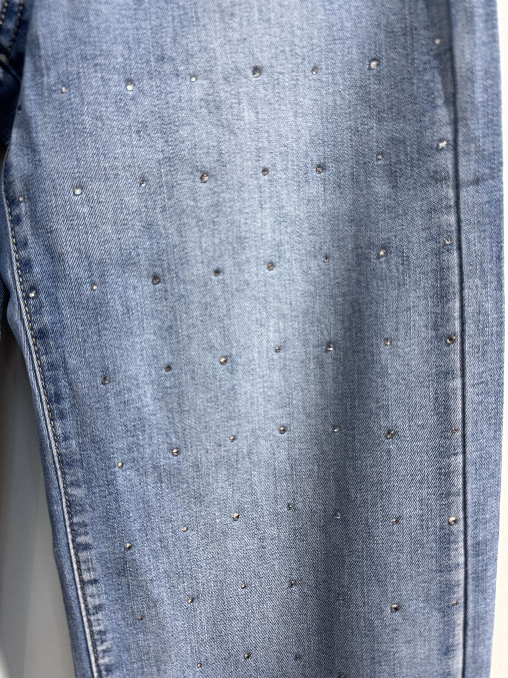 Strass Wide Leg jeans - blue