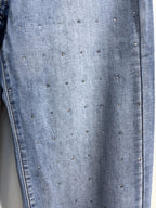 Strass Wide Leg jeans - blue