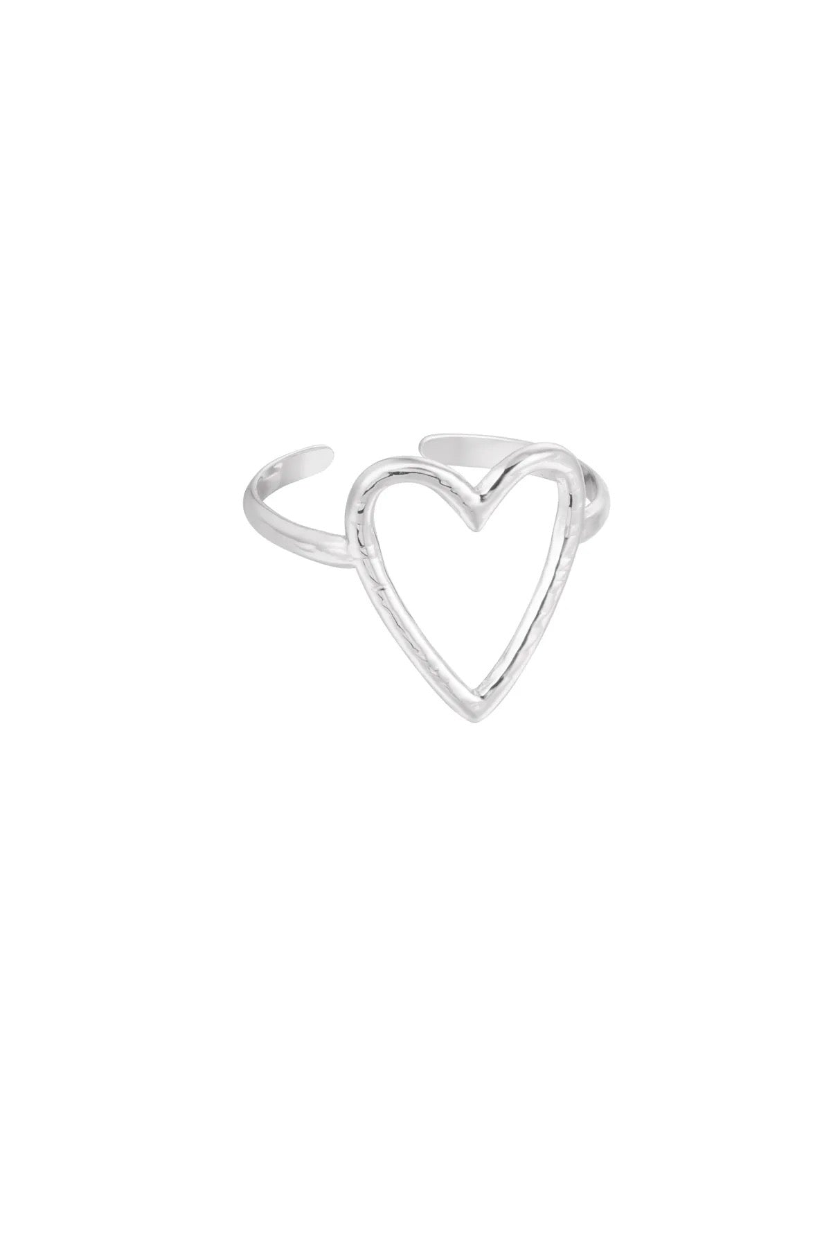 Big heart ring