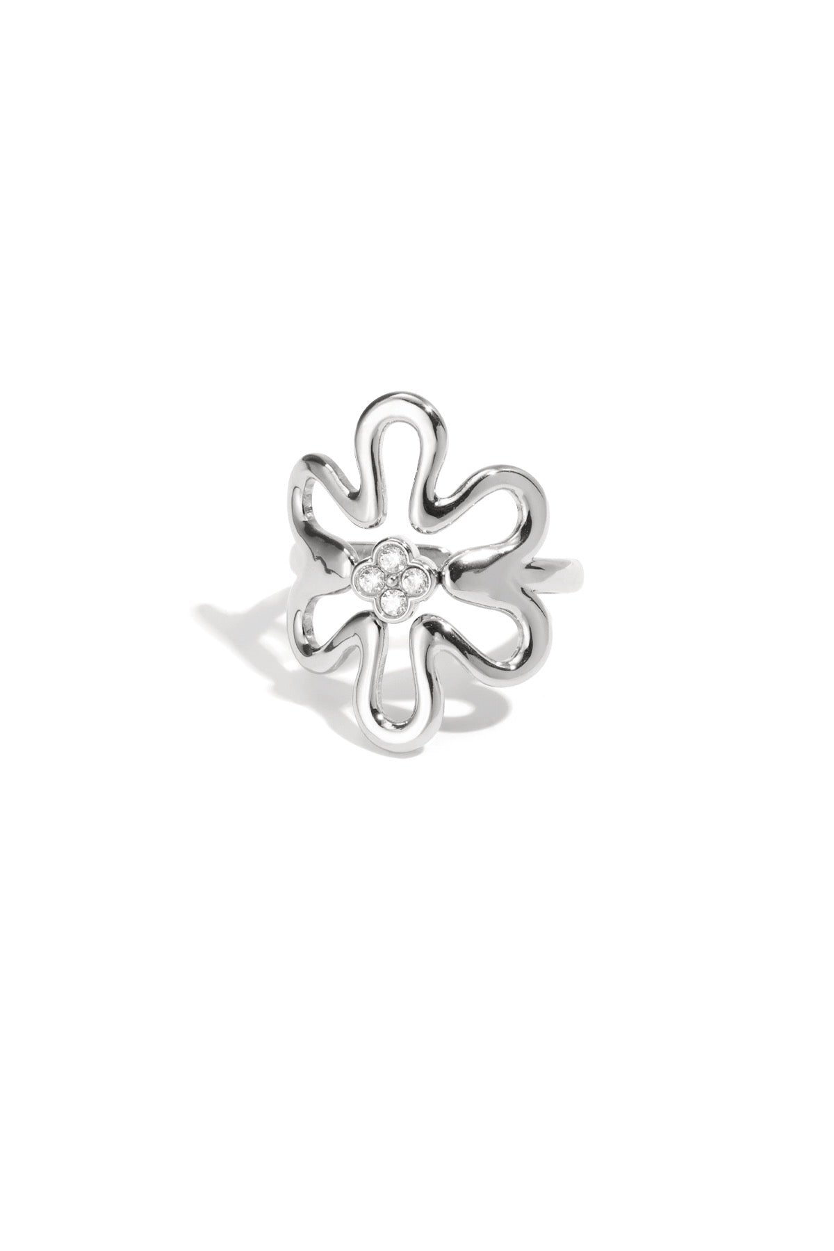 Twinkle flower ring
