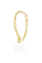 Elegant edge telefoonkoord - goud