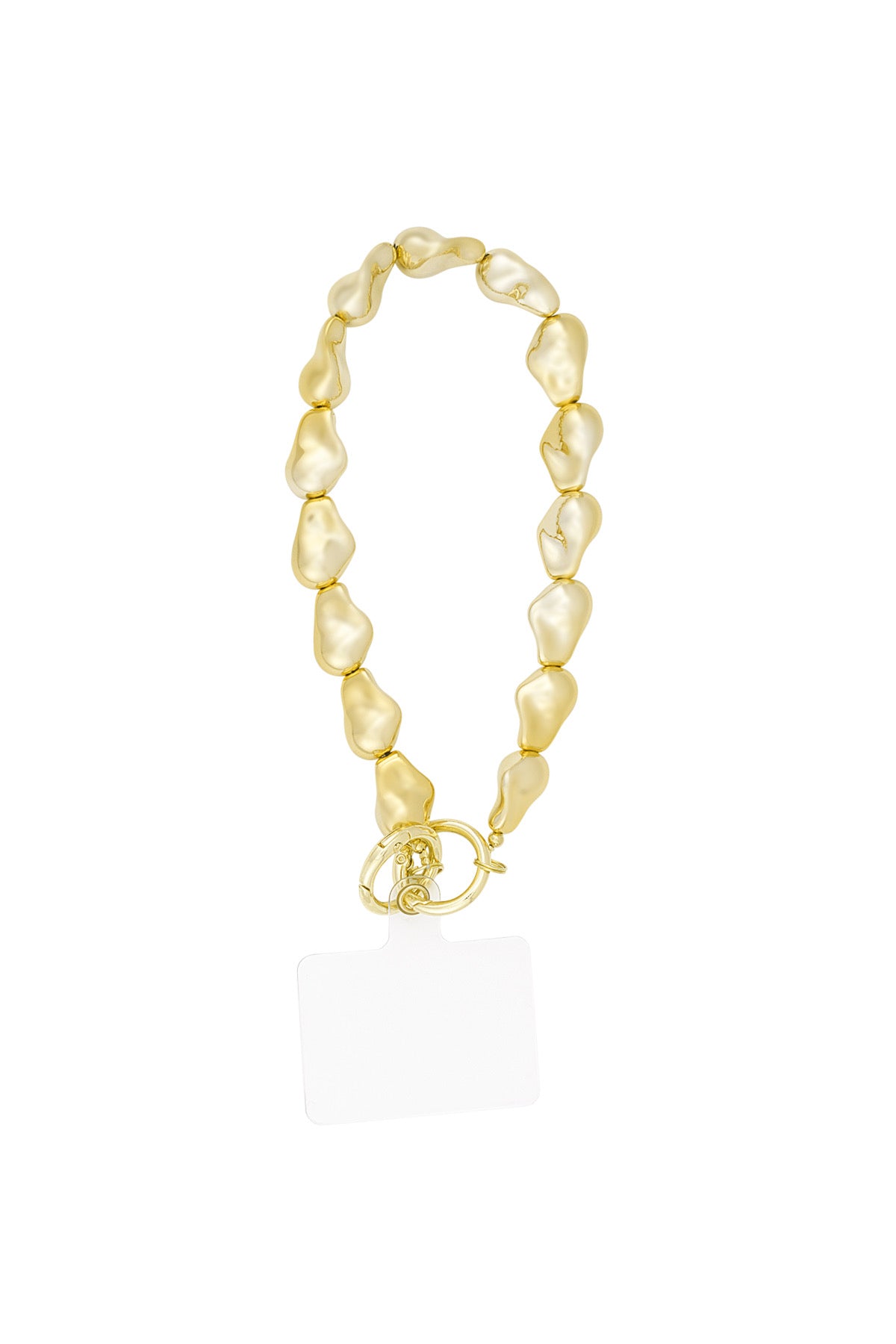 Elegant edge telefoonkoord - goud