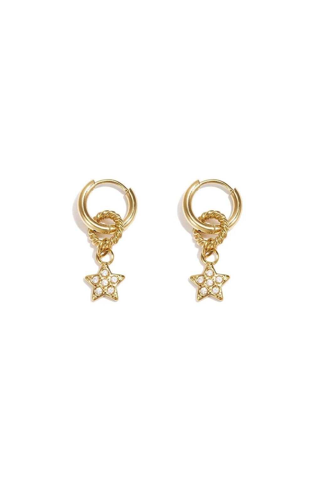 Twinkle star oorbellen