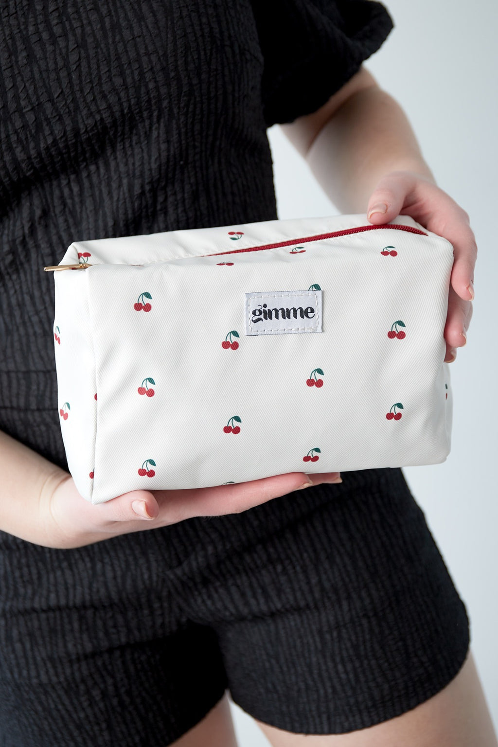 Kersjes toilettas - wit