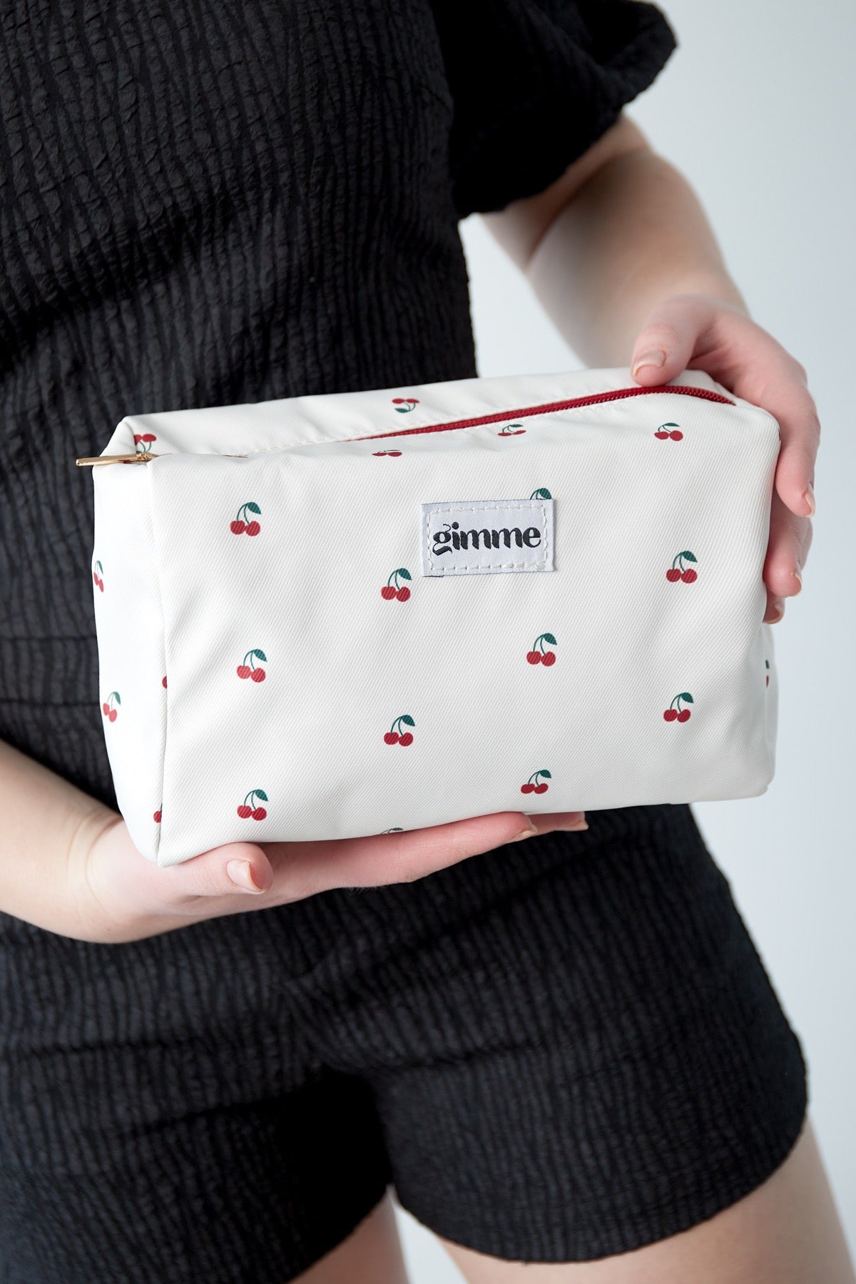 Kersjes toilettas - wit